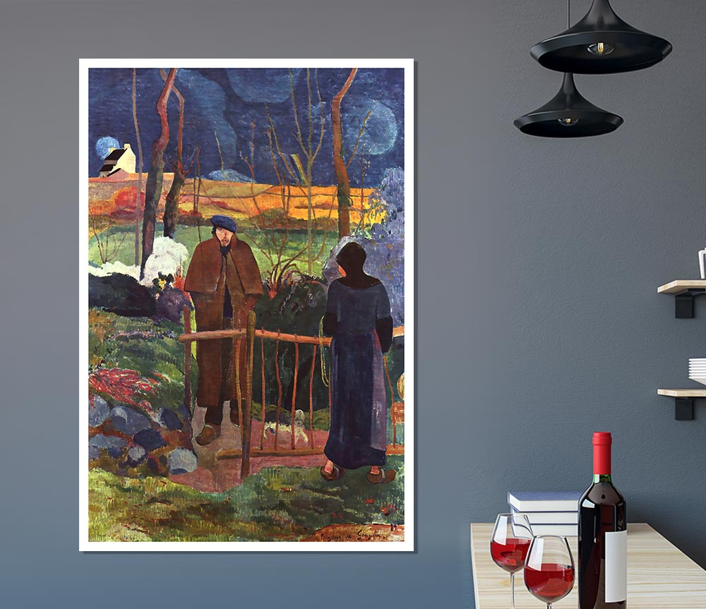 Gauguin Good Day Mr Gauguin Print Poster Wall Art