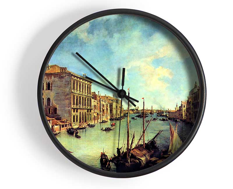 Canaletto Grand Canal At San Vio Clock - Wallart-Direct UK