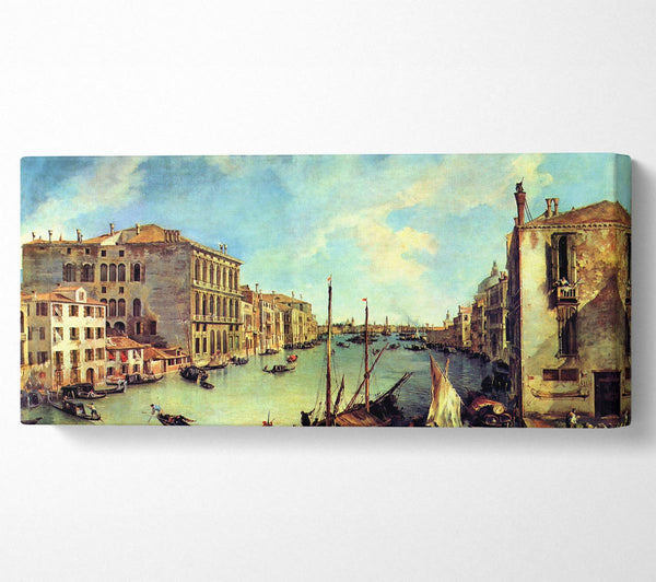 Canaletto Grand Canal At San Vio