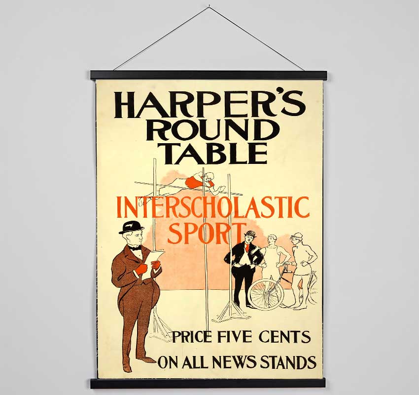 Harpers Round Table Hanging Poster - Wallart-Direct UK