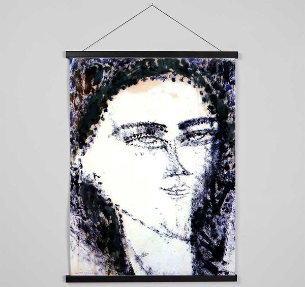 Modigliani Head 2 Hanging Poster - Wallart-Direct UK