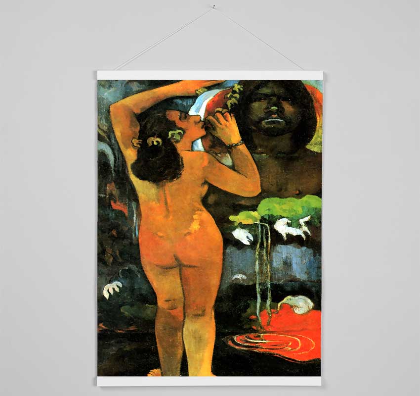 Gauguin Hina Tefatau Hanging Poster - Wallart-Direct UK