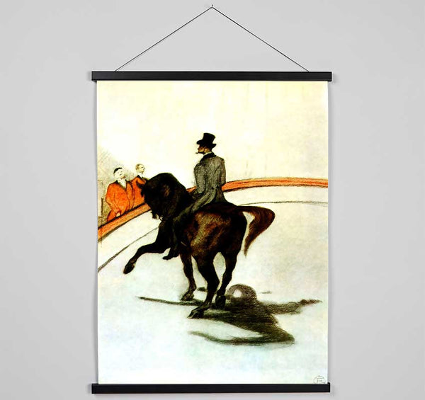 Toulouse Lautrec Horse In The Ring Hanging Poster - Wallart-Direct UK