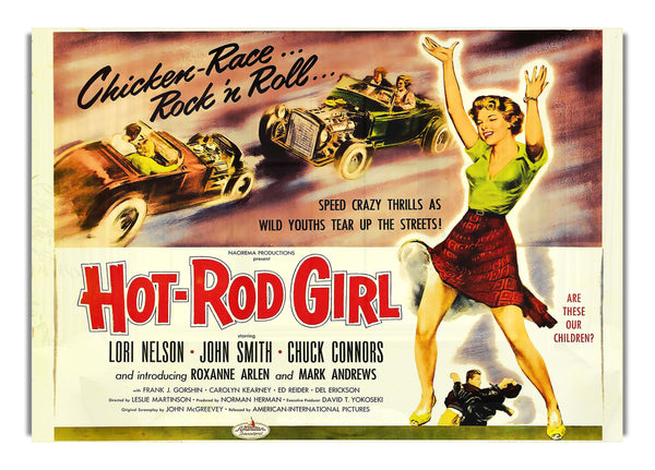 Hot Rod Girl Poster 2