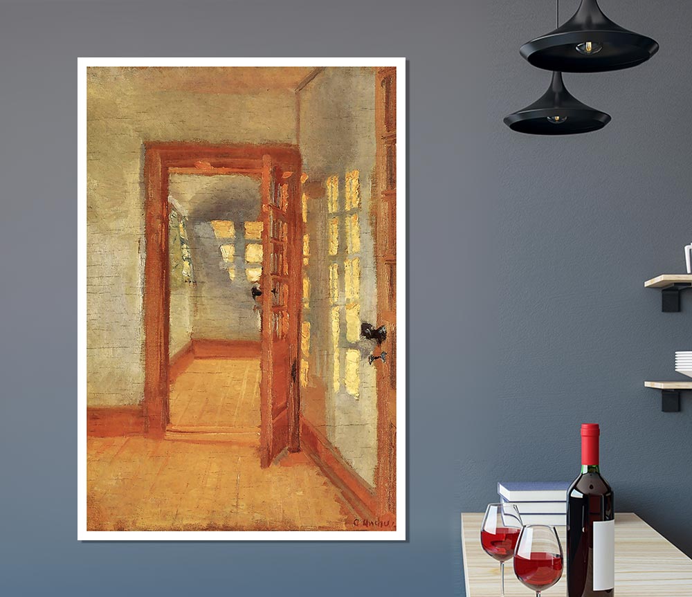 Anna Ancher House Print Poster Wall Art