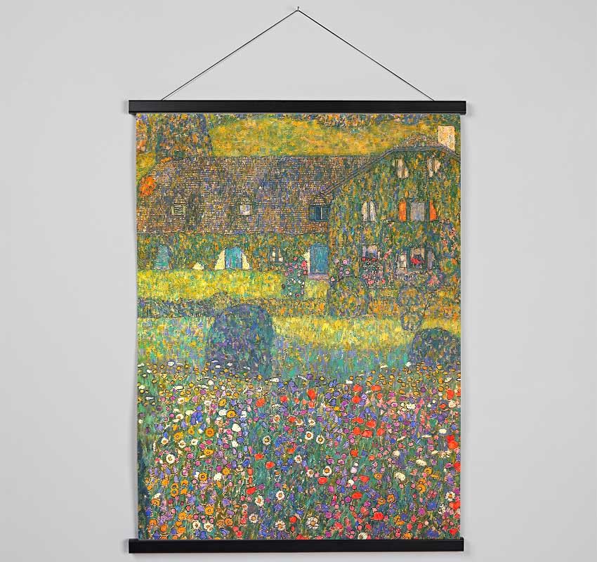 Klimt House In Attersee Hanging Poster - Wallart-Direct UK