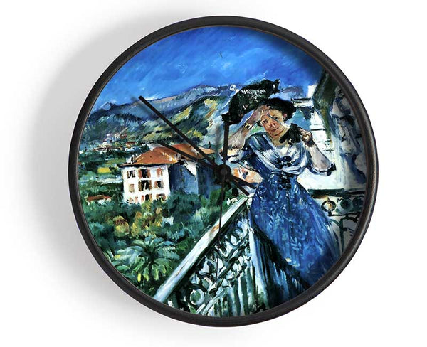 Lovis Corinth In Bordighera Clock - Wallart-Direct UK