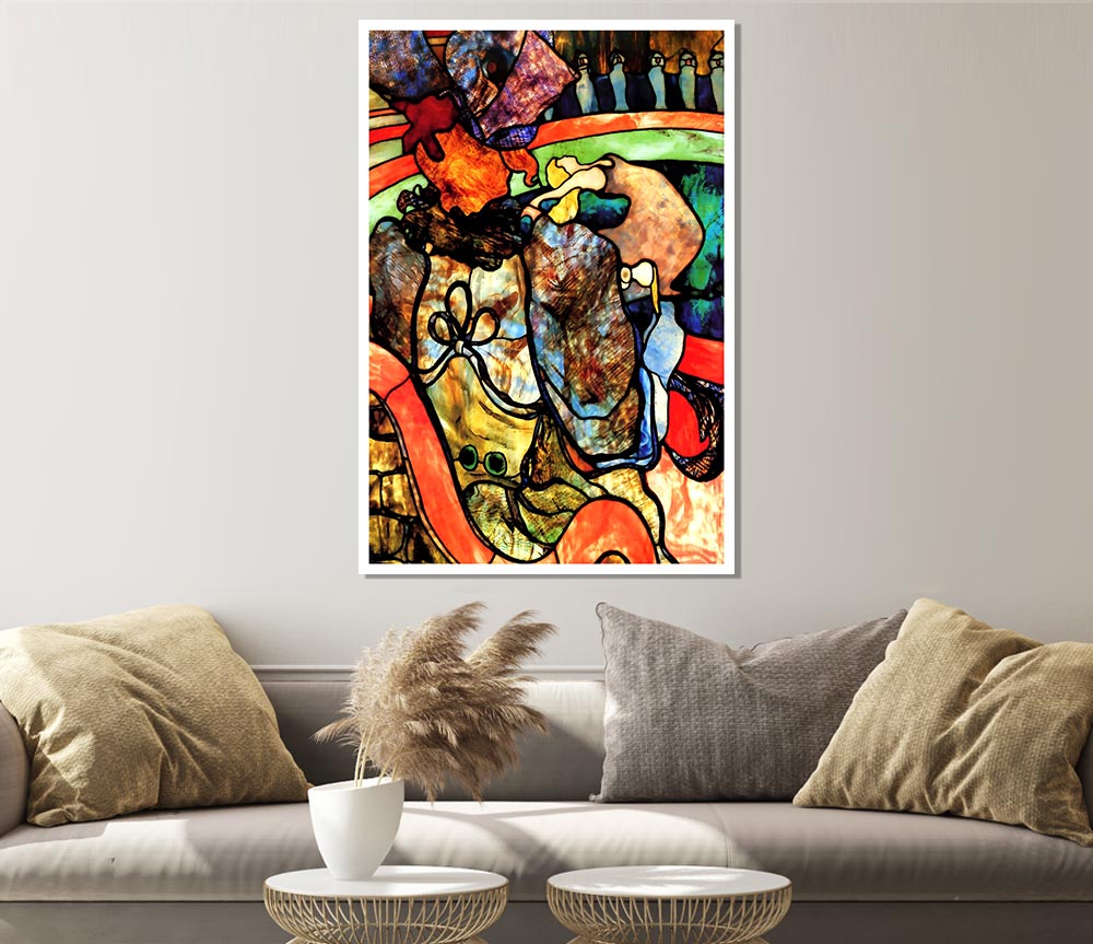 Toulouse Lautrec In The Circus Print Poster Wall Art