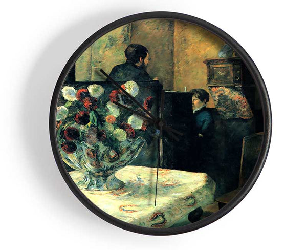 Gauguin Interior Of Painter Of Rue Carcel Clock - Wallart-Direct UK