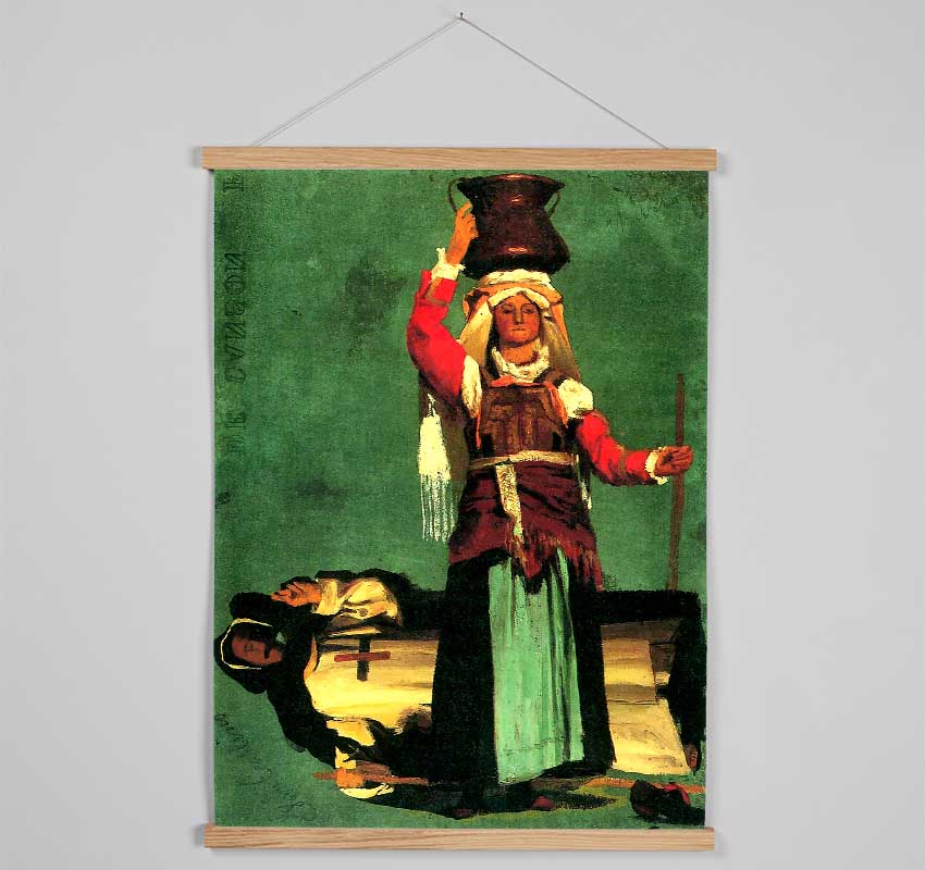 Bierstadt Italian Costume Studies Hanging Poster - Wallart-Direct UK