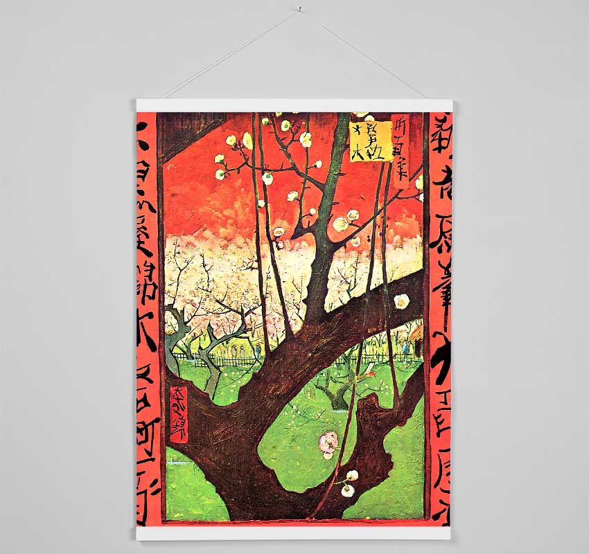 Van Gogh Japonese Tree (After Hiroshige) Hanging Poster - Wallart-Direct UK