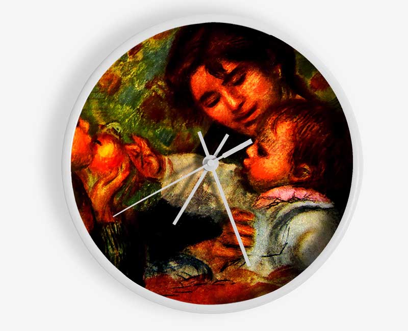 Jean Renoir And Gabrielle Clock - Wallart-Direct UK