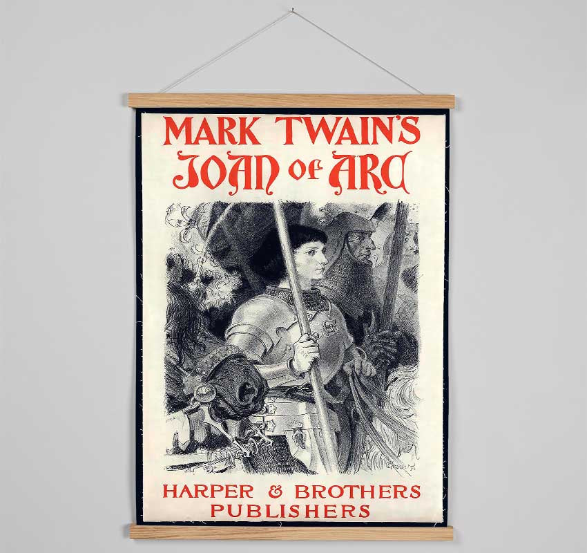 Joan Of Arc Hanging Poster - Wallart-Direct UK