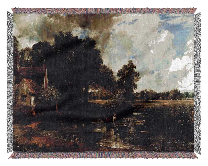 Constable The Hey-Wain Woven Blanket