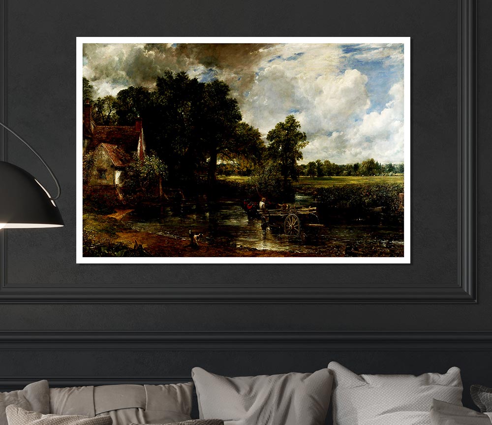 Constable The Hey Wain Print Poster Wall Art