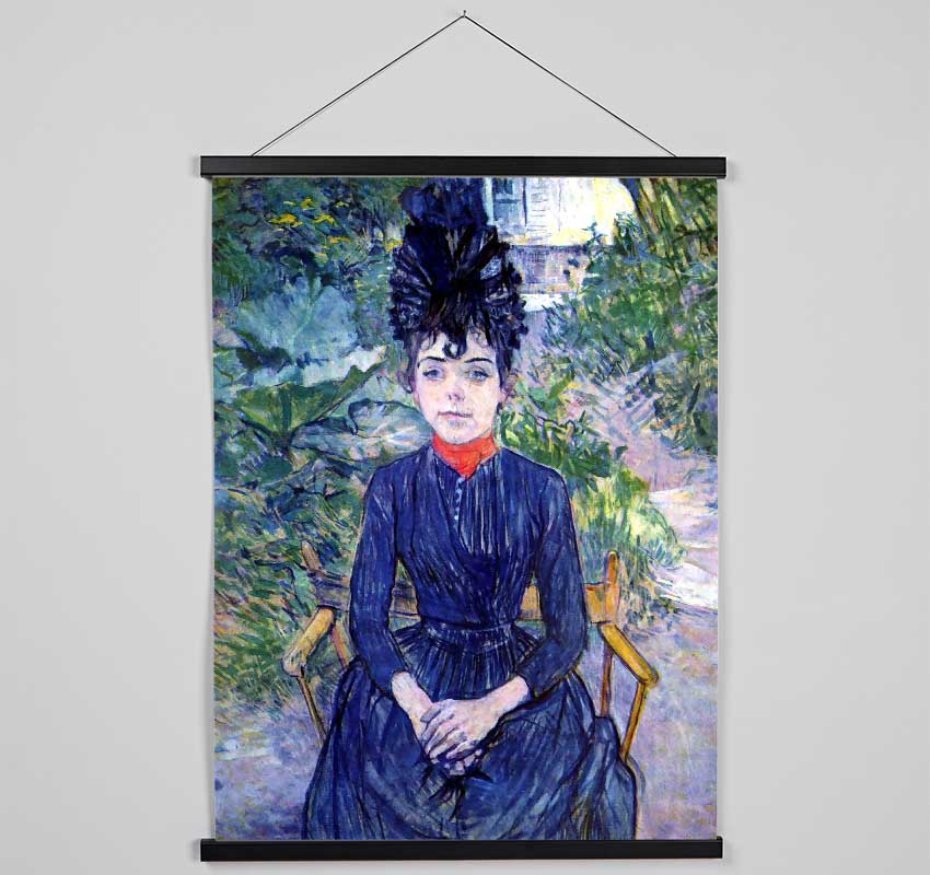 Toulouse Lautrec Justine Dieuhl Hanging Poster - Wallart-Direct UK