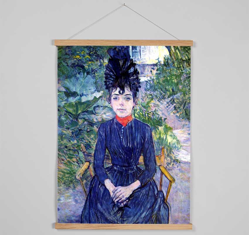 Toulouse Lautrec Justine Dieuhl Hanging Poster - Wallart-Direct UK