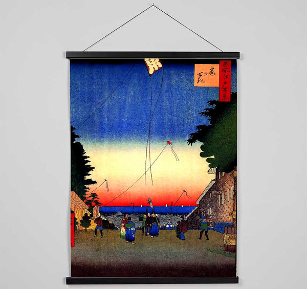 Hiroshige Kasumigaseki Hanging Poster - Wallart-Direct UK