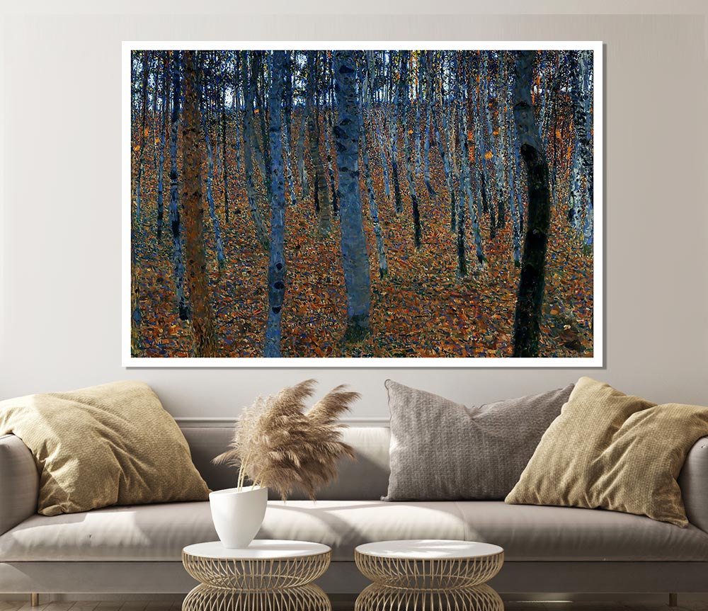 Klimt Beech Grove 1 Print Poster Wall Art