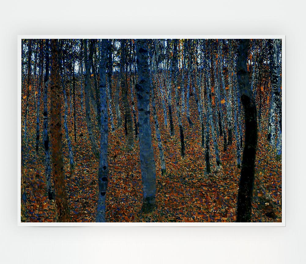 Klimt Beech Grove 1 Print Poster Wall Art