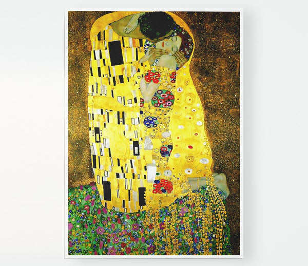 Klimt Kiss Print Poster Wall Art