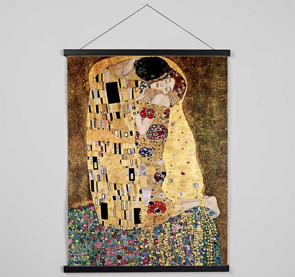 Klimt The Kiss Hanging Poster - Wallart-Direct UK