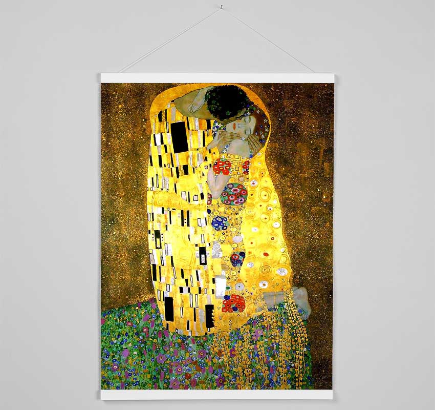 Klimt The Kiss 2 Hanging Poster - Wallart-Direct UK