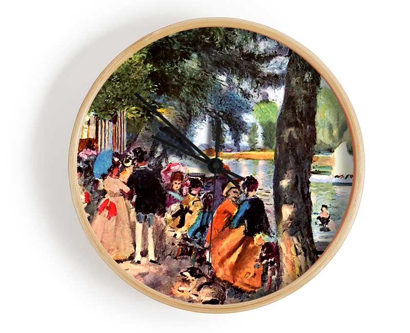 Monet La Grenouillere Clock - Wallart-Direct UK