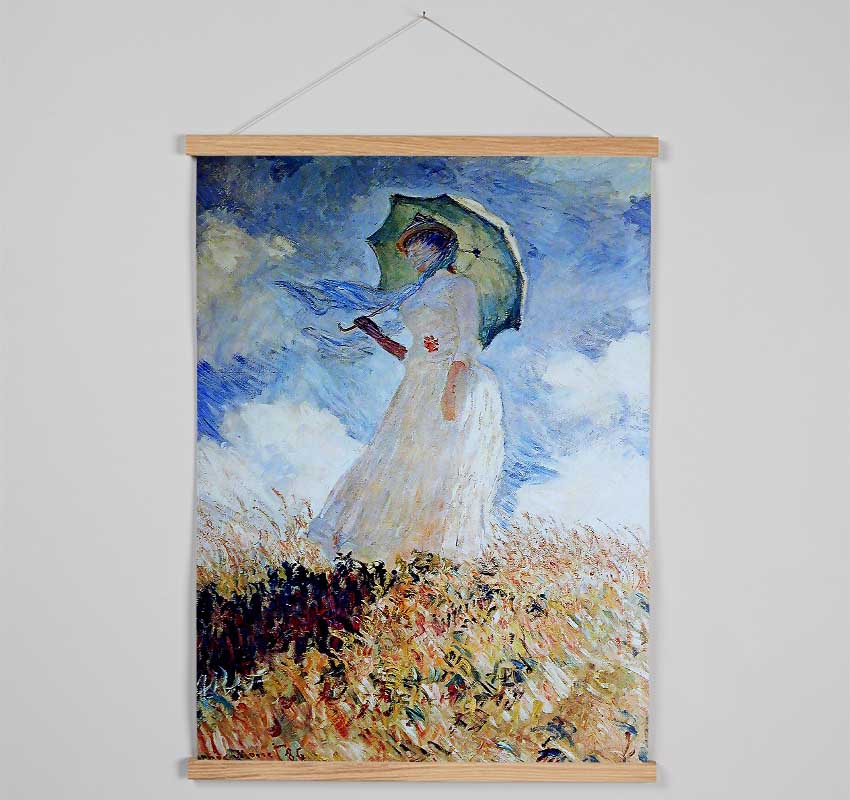 Monet Madame Monet Umbrella Hanging Poster - Wallart-Direct UK