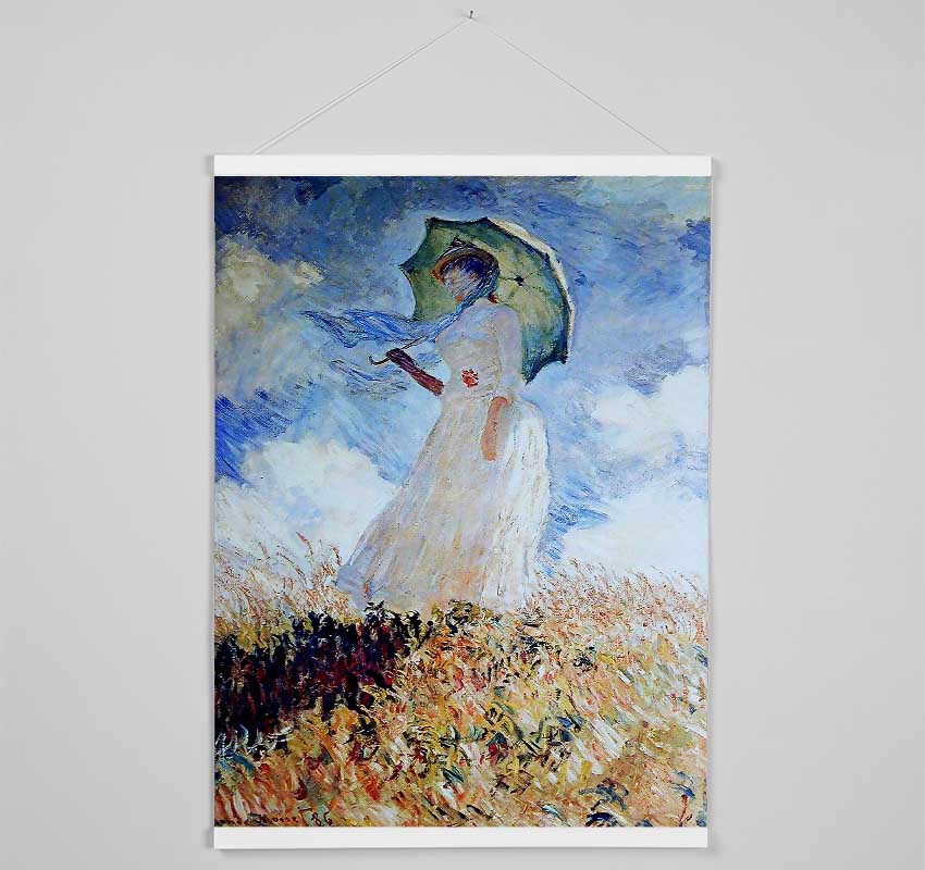 Monet Madame Monet Umbrella Hanging Poster - Wallart-Direct UK