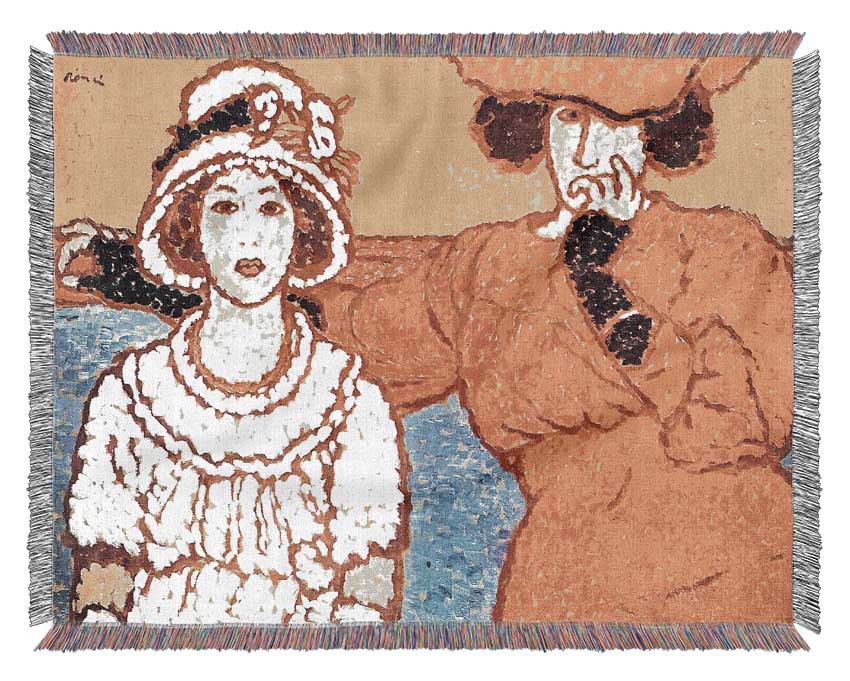 Joseph Rippl-Ronai Lazarine And Anella Woven Blanket