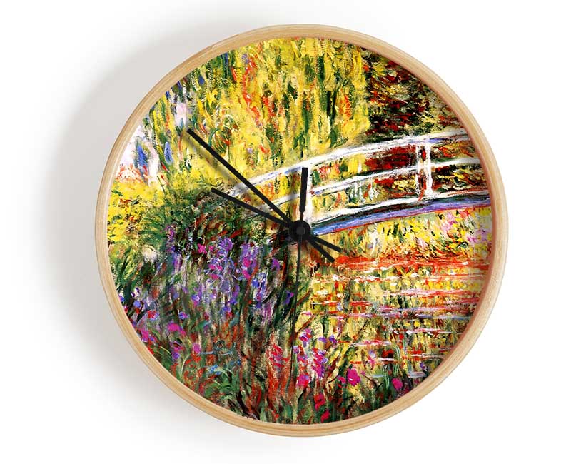 Monet Le Bassin Aux Nympheas Clock - Wallart-Direct UK