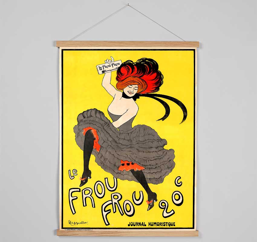 Le Frou Frou Hanging Poster - Wallart-Direct UK