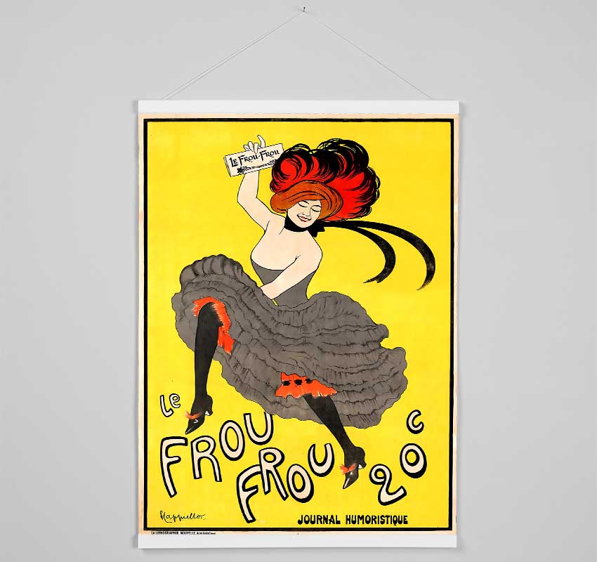 Le Frou Frou Hanging Poster - Wallart-Direct UK