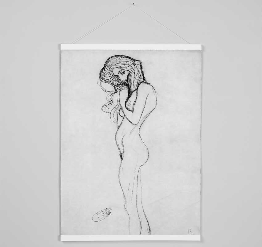 Klimt Madalane Hanging Poster - Wallart-Direct UK