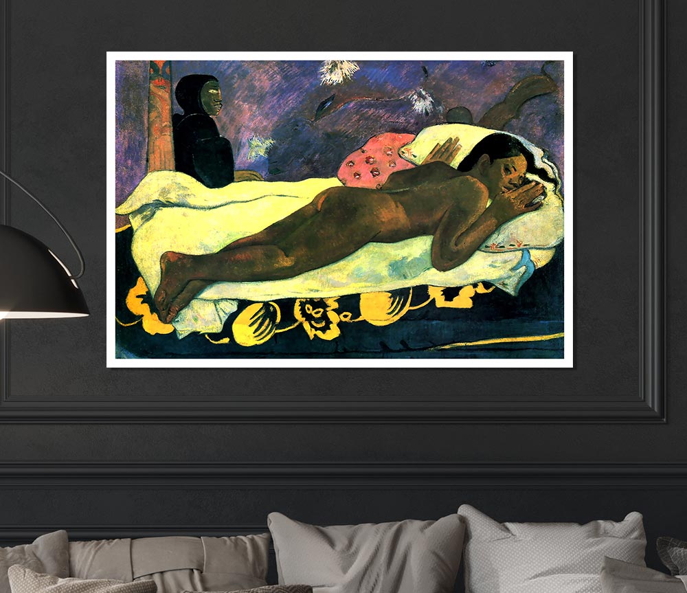 Gauguin Manao Tupapau Print Poster Wall Art