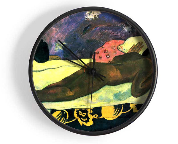 Gauguin Manao Tupapau Clock - Wallart-Direct UK