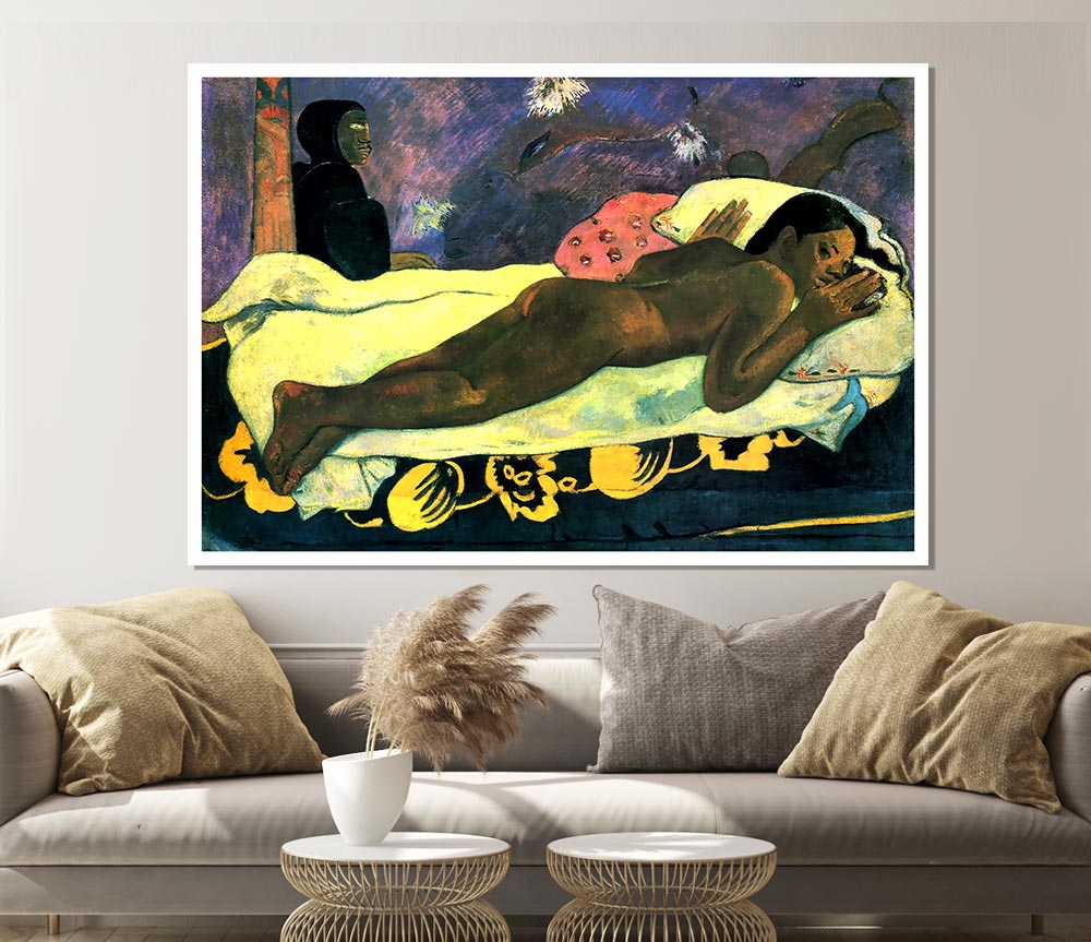 Gauguin Manao Tupapau Print Poster Wall Art