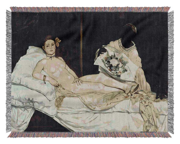 Manet Olympia Woven Blanket