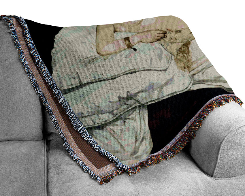 Manet Olympia Woven Blanket