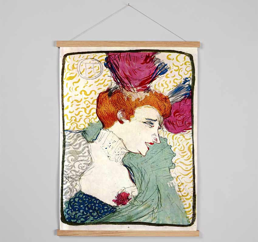 Toulouse Lautrec Marcellle Lender Hanging Poster - Wallart-Direct UK