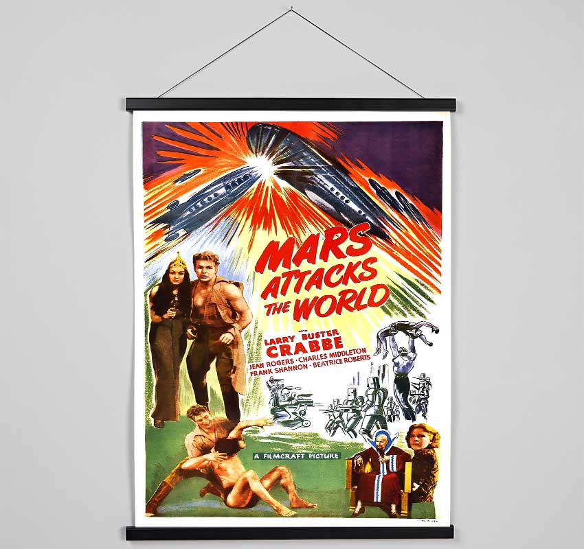 Mars Attacks World Poster 1 Hanging Poster - Wallart-Direct UK