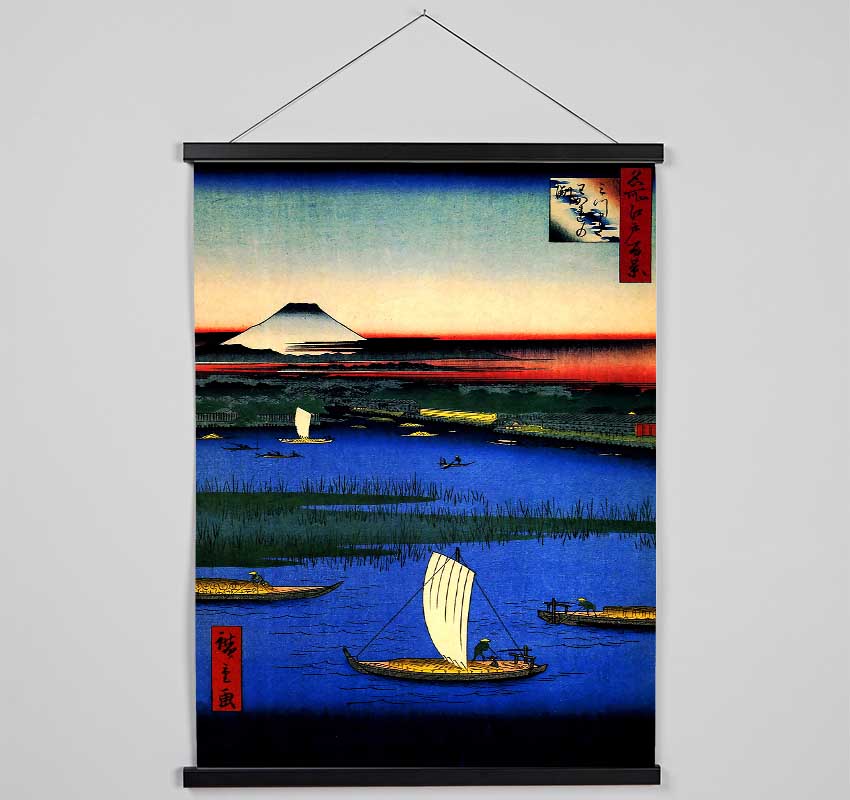 Hiroshige Mitsumata Hanging Poster - Wallart-Direct UK