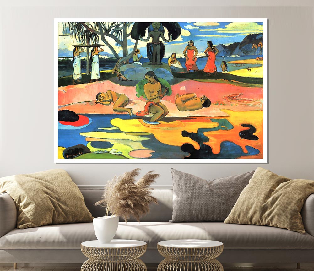 Gauguin Mohana No Atua Print Poster Wall Art