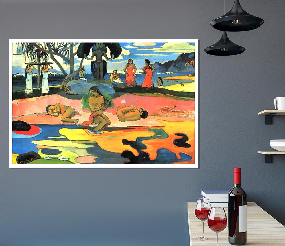 Gauguin Mohana No Atua Print Poster Wall Art