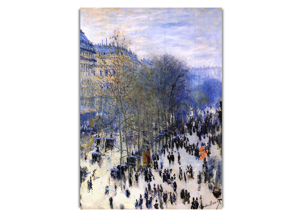 Monet Boulevard Des Capucines