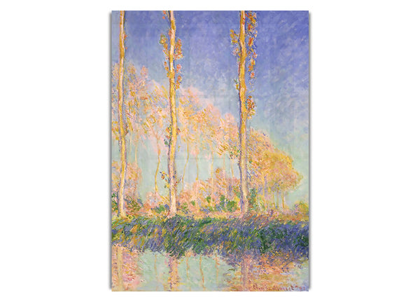 Monet French Poplars