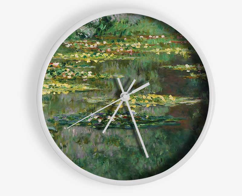 Monet Le Bassin Des Nympheas Clock - Wallart-Direct UK