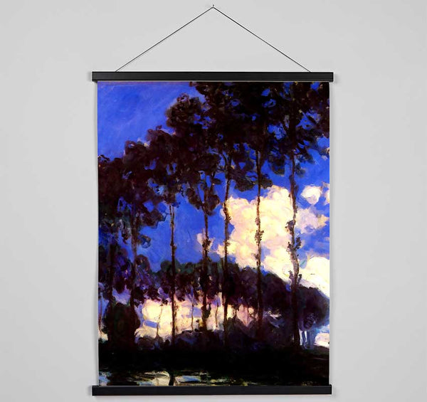 Monet Poplars At The Epte 2 Hanging Poster - Wallart-Direct UK