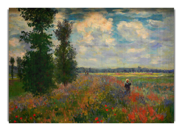 Monet Poppy Field, Argenteuil